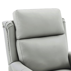 Manual Recliner Swivel Rocking Chair With 8 Point Massage And Heating