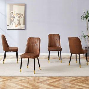 Modern Chair With Metal Legs