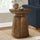 Drum Accent Side Table, Hammered Texture - Best Buy Furniture