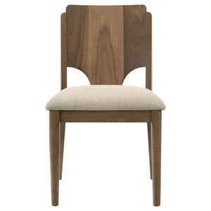 Graham - Upholstered Dining Side Chair (Set of 2) - Walnut