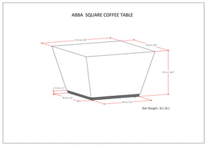 Abba - Handcrafted Coffee Table