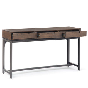Banting - Wide Console Table - Walnut Brown