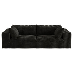 Y137 Modular Black Sofa