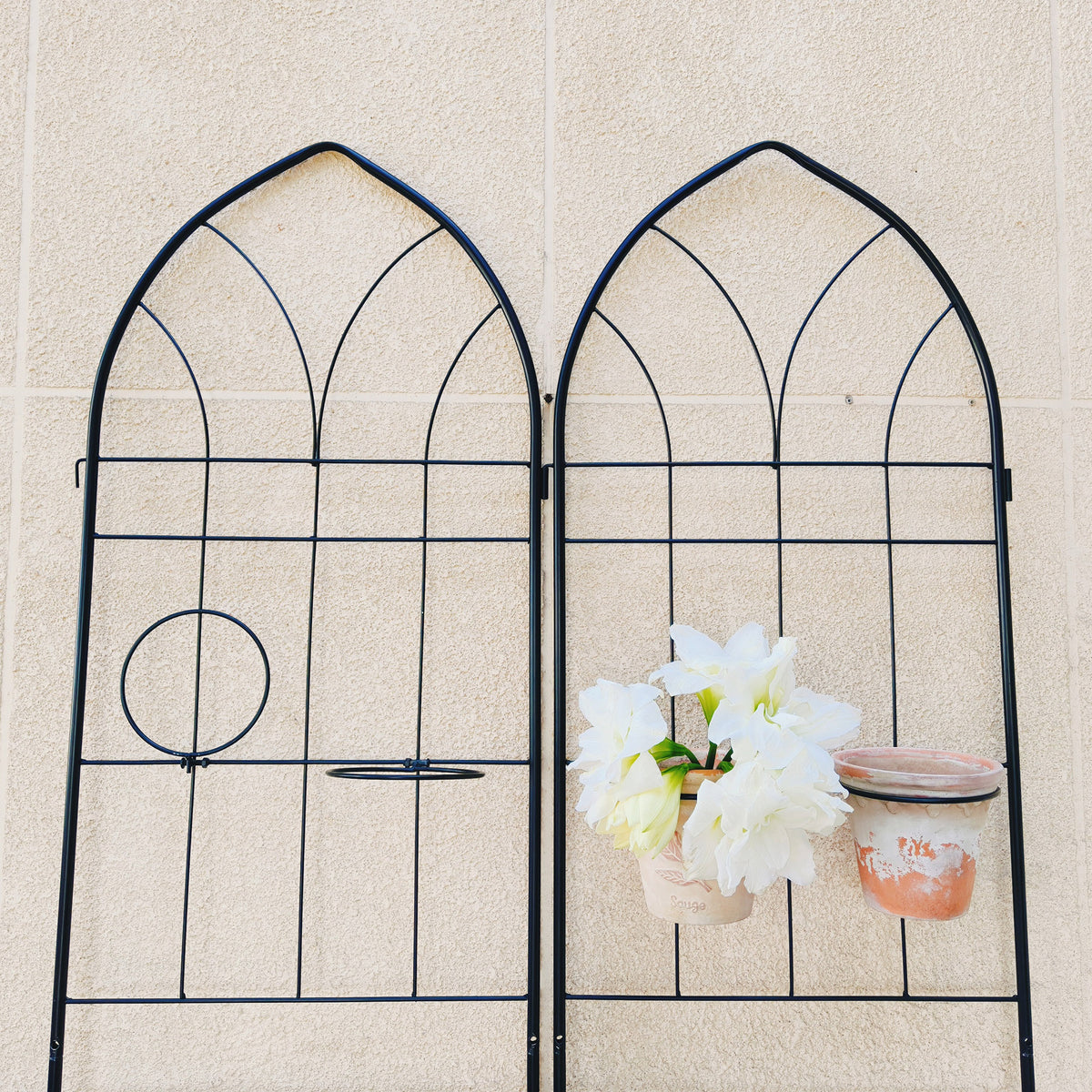 4 Pack Metal Garden Trellis