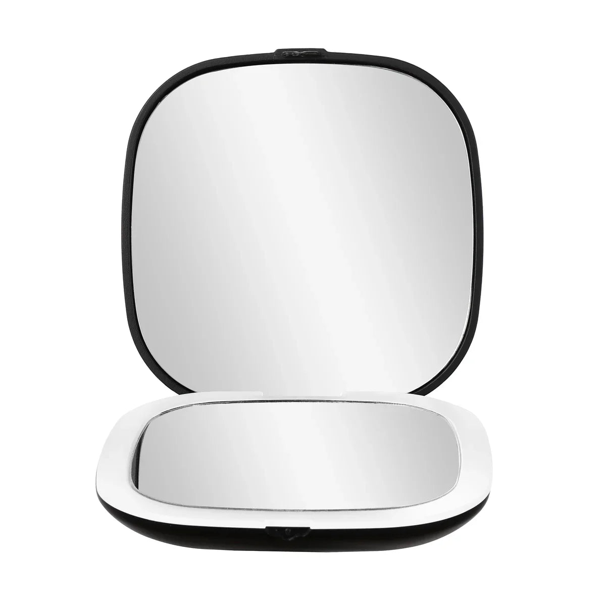 Black - 1x/3x Magnifiying Rechargeble LED Compact Makeup Mirror