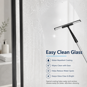 60" W x 73" H Soft Closing Sliding Frameless Shower Doors