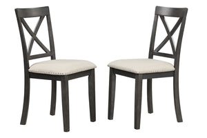 5 Pieces Dining Table And Chairs Set For 4 Persons, Kitchen Room Solid Wood Table With 4 Chairs
