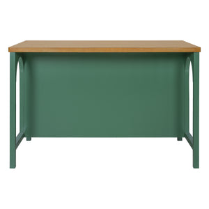 56" Farmhouse Kitchen Island with Open Storage