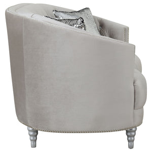 Colby - Loveseat With Tufted Design - Gray