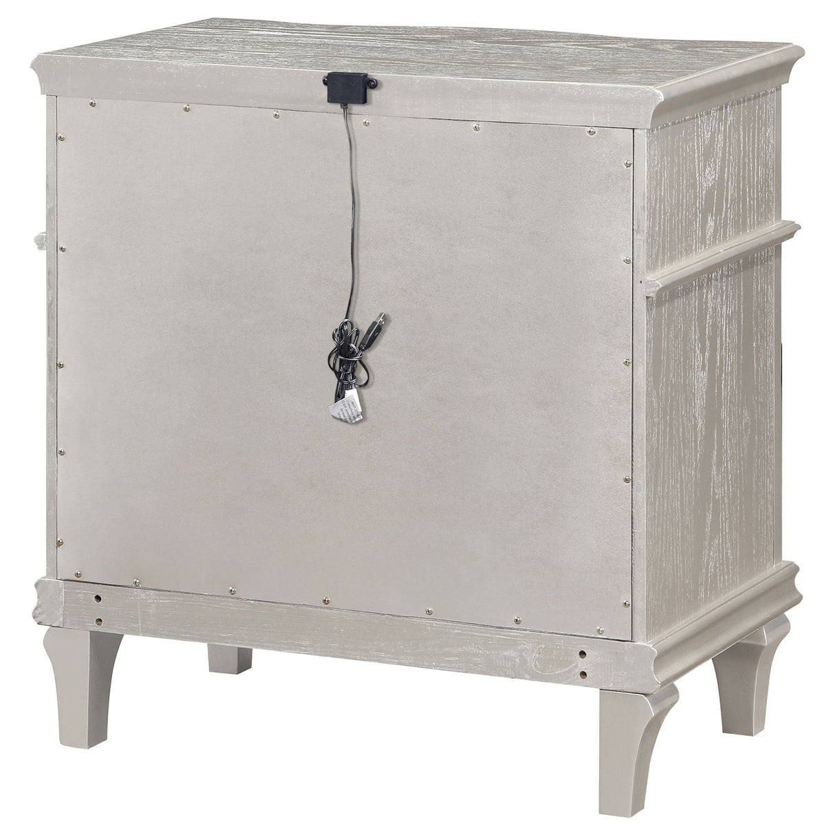 Evangeline - 3 Drawer Nightstand - Oak