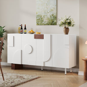 Modern White Sideboard
