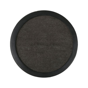 Outdoor Powder Coated Side Table - Gray