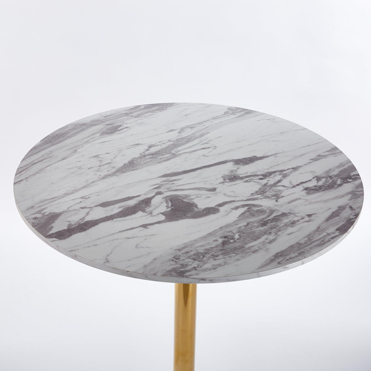 31.5" Folding Golden And Table