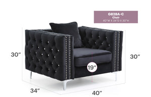 Tufted Design Chair