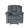 Luxurious Manual Recliner Chair With Skin-Friendly Fabric And Dual Cup Holders - Best Buy Furniture