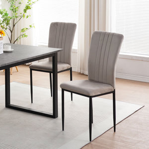 Velvet Dining Chairs For Dining Room (Set of 4)