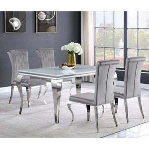 Elegant Upholstered Side Chairs (Set of 4)