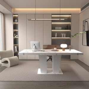 Extendable Dining Room Table for 6-10