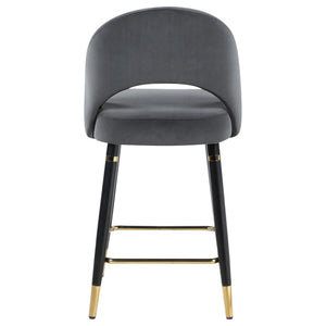 Open Back Counter Height Stools (Set of 2)