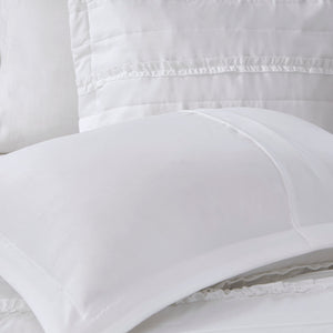 5 Piece Ruffled Comforter Set