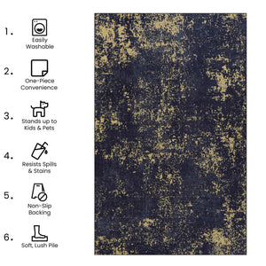 Maval - Stunning Area Rug, Washable