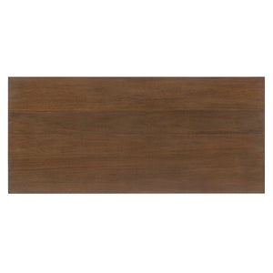 7-Piece Rectangular Dining Table Set, 71 Inch Rubber Wood