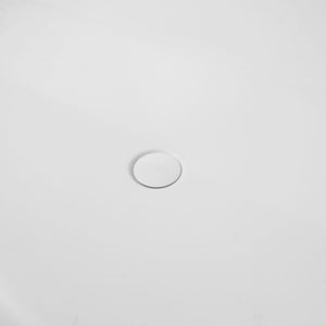 Solid Surface Soaking Freestanding Bathtub For Bathroom - Matte White