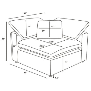 Segoura - Modular Sectional With Ottoman