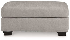 Avenal Park - Ottoman - Flannel - Best Buy Furniture