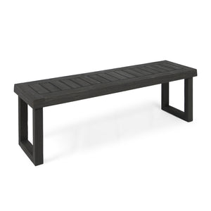 2-Piece Solid Acacia Wood Outdoor Dining Set