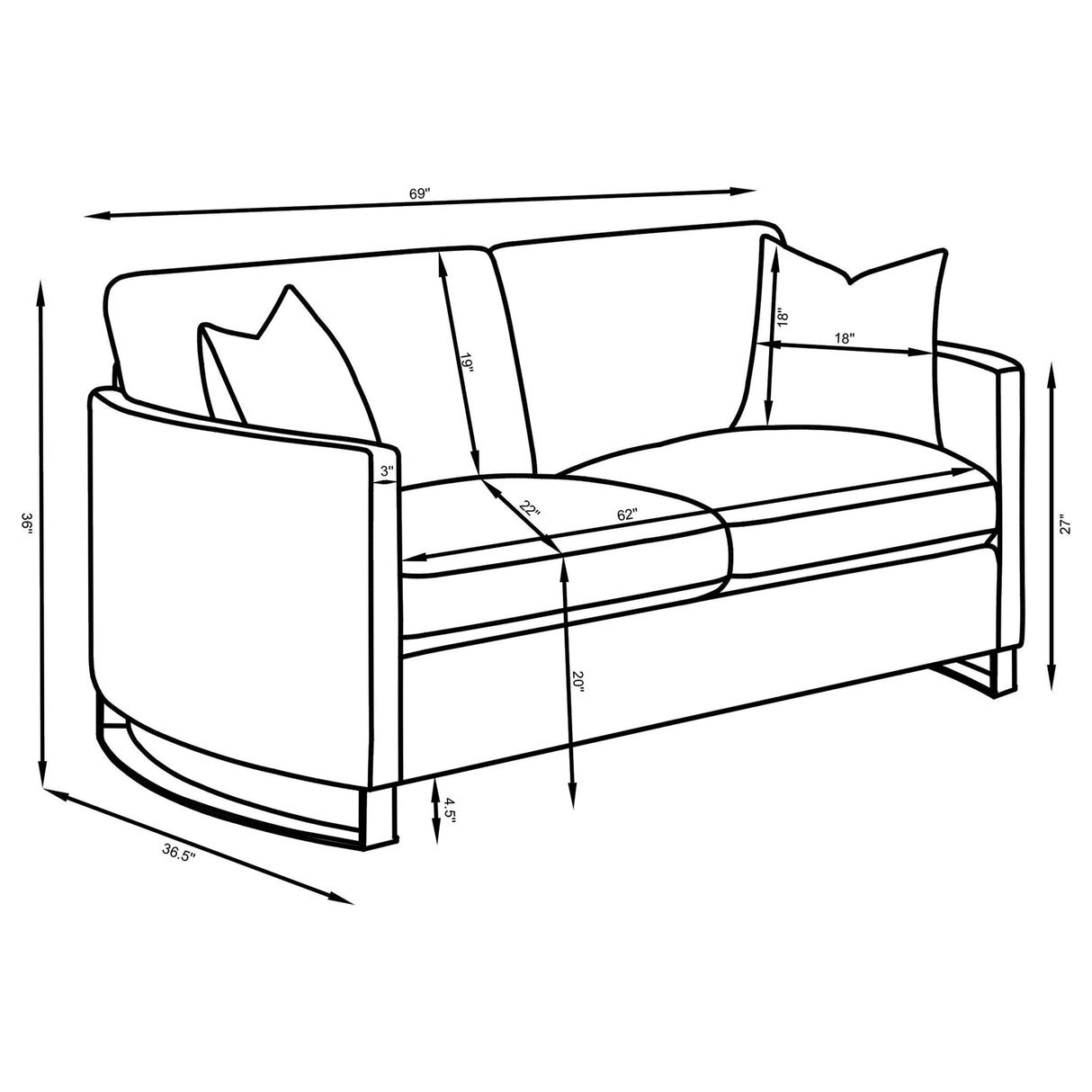 Ulrika - Living Room Set