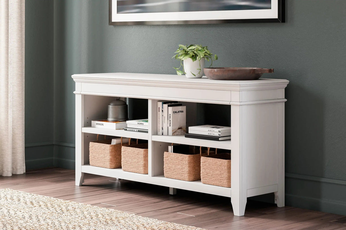 Kanwyn - Credenza - Whitewash - Best Buy Furniture
