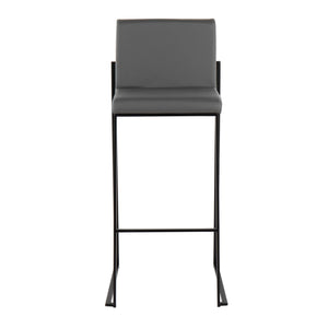 Fuji - Contemporary High Back Barstool Elegant Design