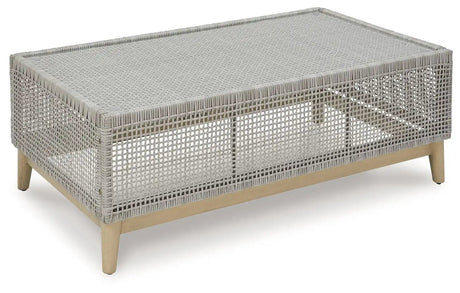 Seton Creek - Rectangular Cocktail Table - Gray - Best Buy Furniture