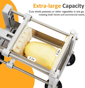 French Fry Cutter Stainless Steel Potato Slicer
