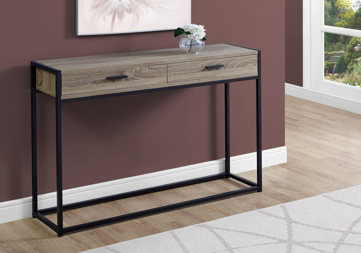 Accent Console Table For Entryway, Storage Drawers, Contemporary & Modern - Best Buy Furniture