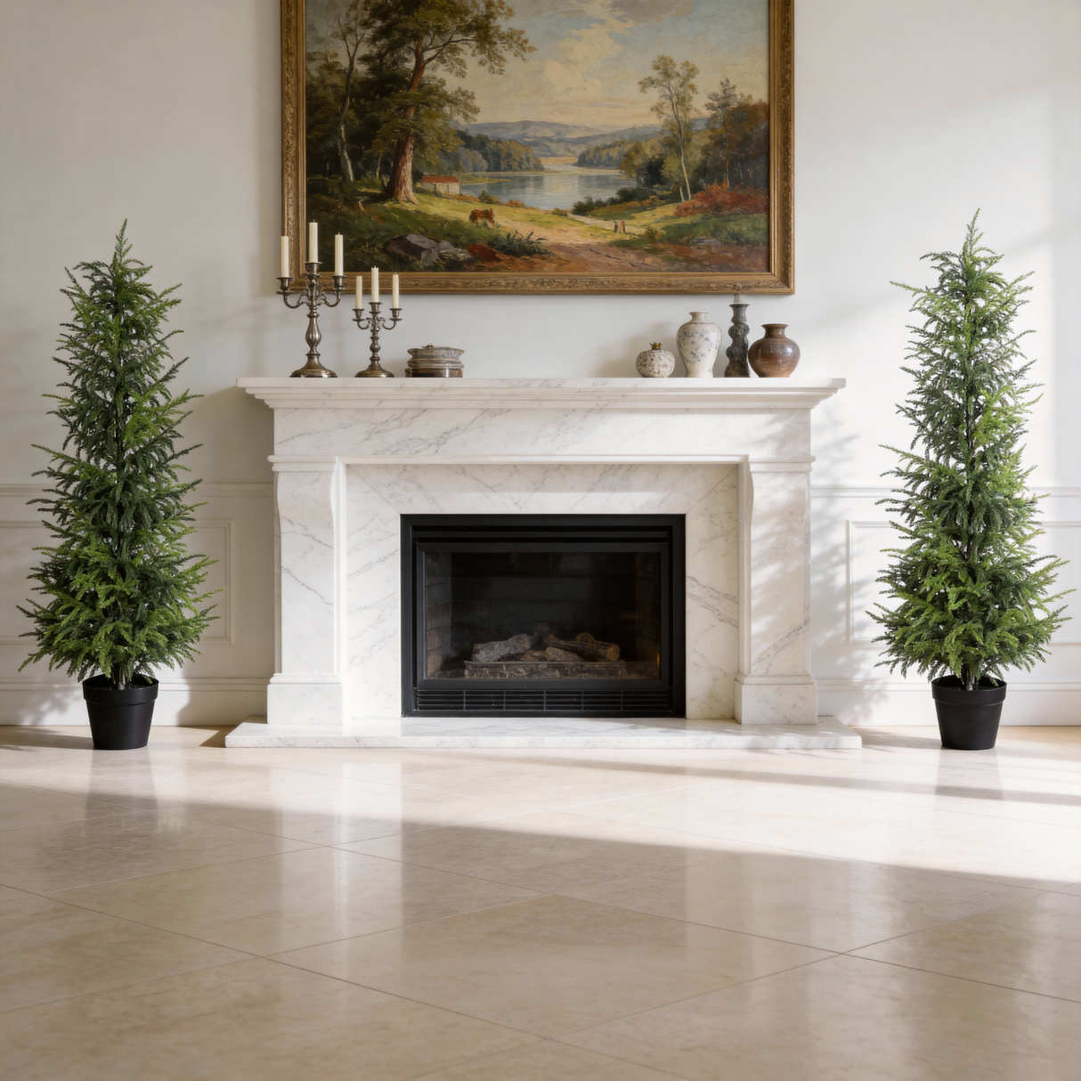 5' Artificial Real Touch Pine Tree in