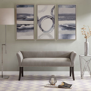 Elegant Design Bench Upholstery, Solid Wood Frame