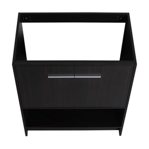Modern Freestanding Bathroom Vanity With 2 Doors