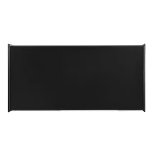 Modern Rectangle Coffee Table With 4 Drawers And 2 Display Shelves