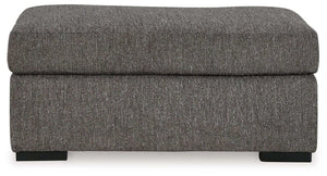 Gardiner - Ottoman - Pewter - Best Buy Furniture