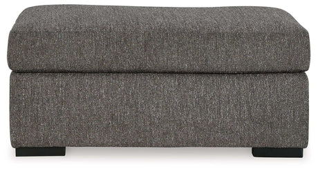 Gardiner - Ottoman - Pewter - Best Buy Furniture