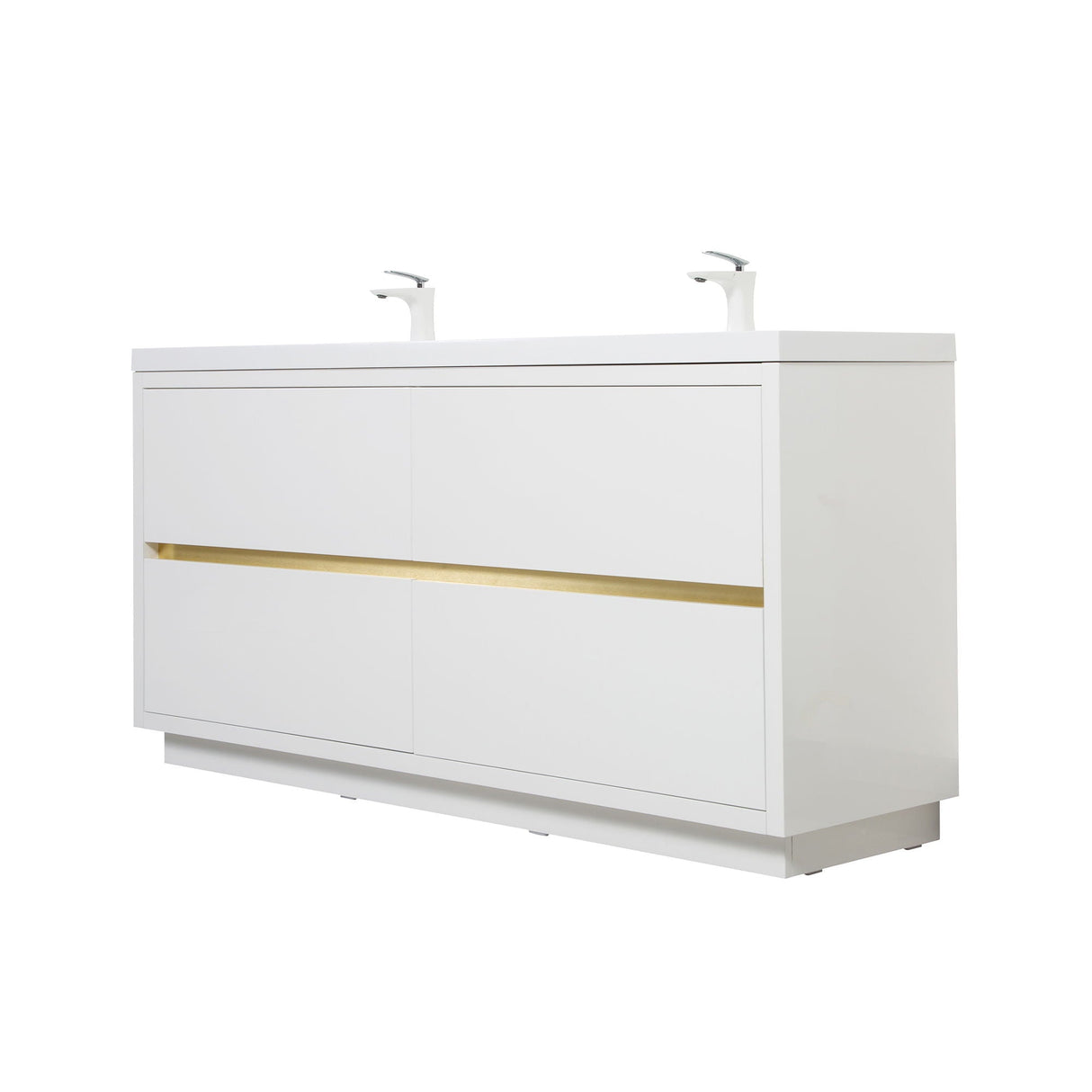 Bathin Freestanding Bathroom Vanity With Double Sinks