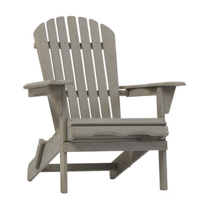 Oversize Outdoor Folding Adirondack Chair, Patio Chair For Garden