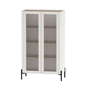 Abbey - Bookcase Cabinet With 4 Adjustable Shelves