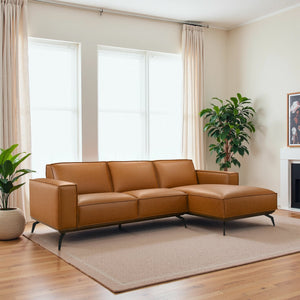 Brenham Easy Clean Modern Right Sectional Sofa & Chaise