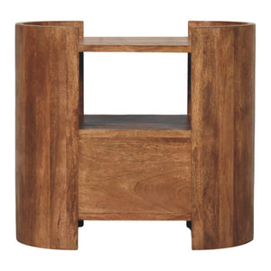 Solid Wood Valencia Sculpted Bedside