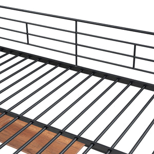 Loft Bed With Desk And Grid, Stylish Frame With Lateral Storage Ladder And Wardrobe