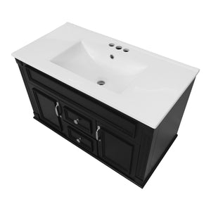 36" Single Bathroom Basin Sink
