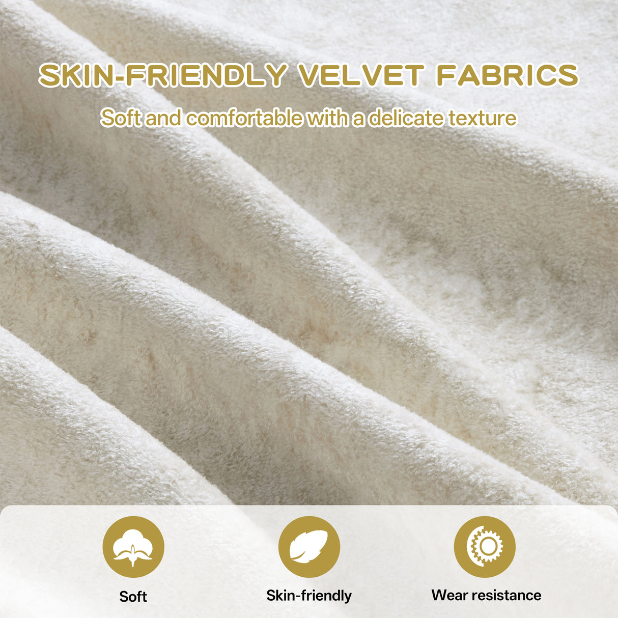 Soft Velvet Chesterfield Style Sofa